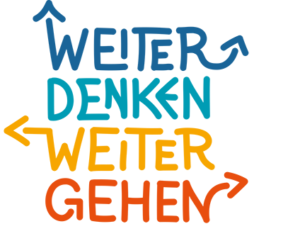 Logo 'weiter gehen weiter denken'