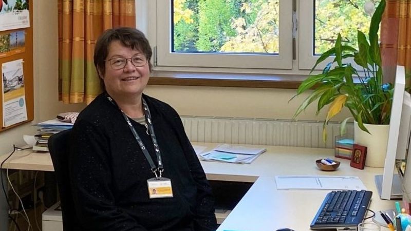 Sr. Teresa Schlackl ist Wertevorständin im St. Josef-Krankenhaus / SJK Sr. Teresa Schlackl ist Wertevorständin im St. Josef-Krankenhaus