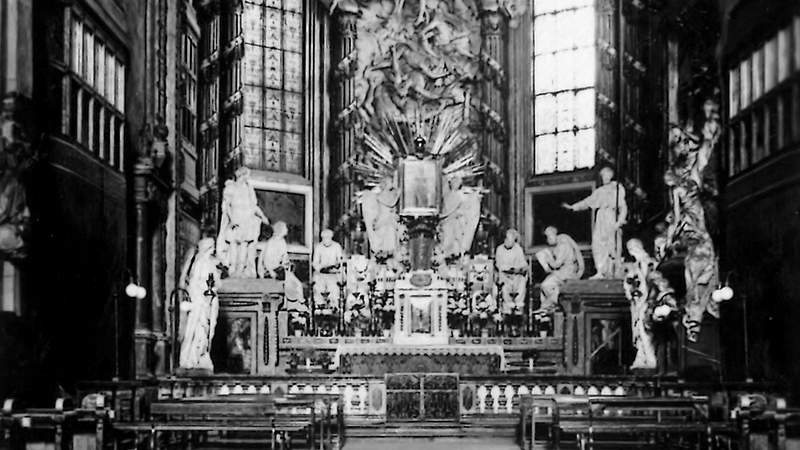 Die 'tote' Michaelerkirche 1923 / Österreichisches Provinzarchiv der Salvatorianer, asa, Provinzchronik 1923