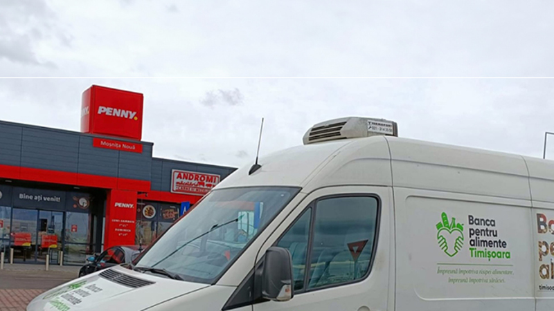 Kühltransporter / Lebensmittelbank Temeswar Kühltransporter