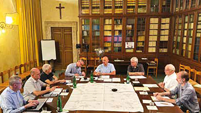 Am 27. Oktober 20203 fand ein Treffen der Planungsgruppe für das Forschungsinstitut für salvatorianische Geschichte und Spiritualität im Mutterhaus statt