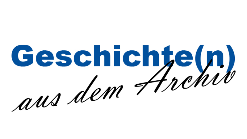 Logo 'Geschichte(n) aus dem Archiv' / Robert Sonnleitner Logo 'Geschichte(n) aus dem Archiv'