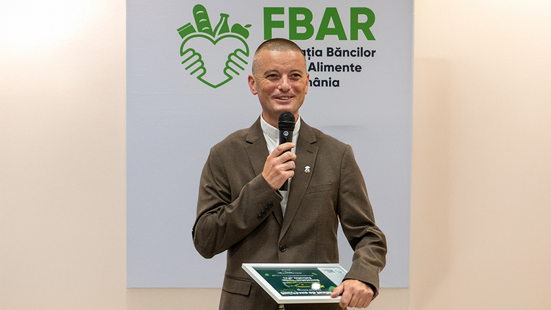P. István Barazsuly SDS bei der Feier Fünf Jahre Regionale Lebensmittelbank Temeswar / SDS P. István Barazsuly SDS bei der Feier Fünf Jahre Regionale Lebensmittelbank Temeswar