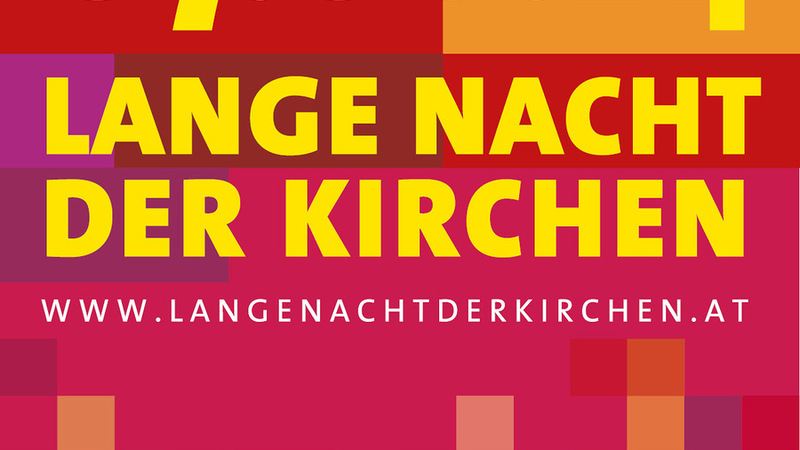 Plakat 'Lange Nacht der Kirchen' am 7. Juni 2024 / KOO Plakat 'Lange Nacht der Kirchen' am 7. Juni 2024