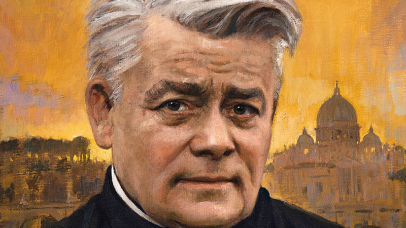 Das Bild von Raúl Berzosa zeigt Pater Jordan im Jahre 1915, bevor er von Rom in die Schweiz übersiedelte. / Salvatorianer Das Bild von Raúl Berzosa zeigt Pater Jordan im Jahre 1915, bevor er von Rom in die Schweiz übersiedelte.