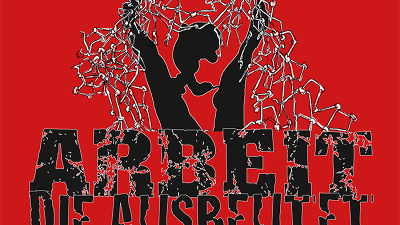 Plakat 'Arbeit, die ausbeutet' / Aktiv gegen Menschenhandel – aktiv für Menschenwürde Plakat 'Arbeit, die ausbeutet'