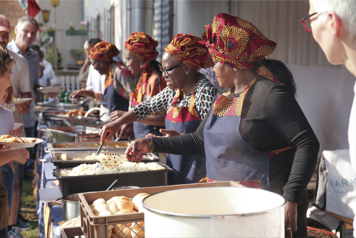 Auf dem AFRIKA-FEST gab es Küche aus Tansania
