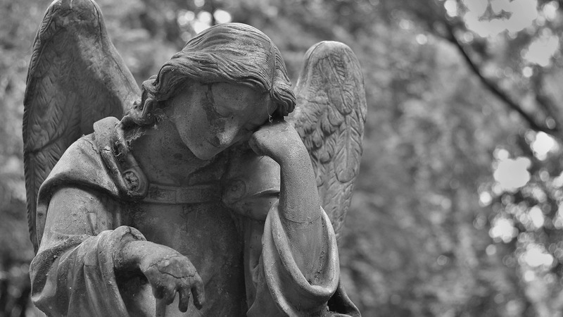 Cemetery Statue