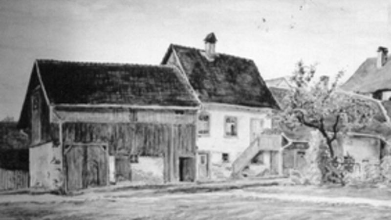 Geburtshaus von P. Franziskus Jordan in Gurtweil