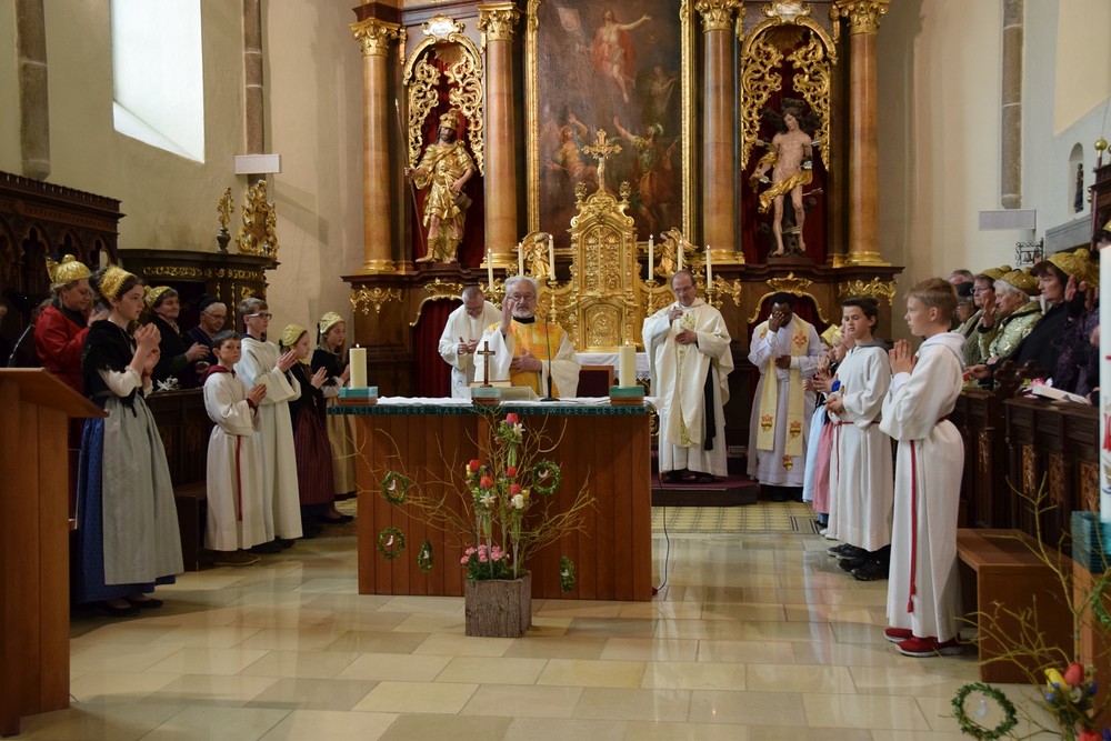 P. Albert Gabriel feierte am 23. April 2022 sein 60-jähriges Priesterjubiläum 