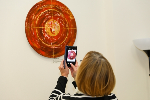 Ausstellung „essentials“ der Salvatorianerin Sr. Heidrun Bauer im Bildungszentrum St. Bernhard am 13. Februar 2020 / Magdalena Schauer Ausstellung „essentials“ der Salvatorianerin Sr. Heidrun Bauer im Bildungszentrum St. Bernhard am 13. Februar 2020