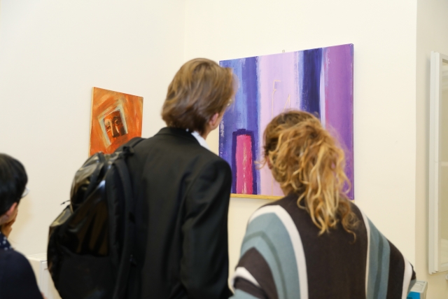 Ausstellung „essentials“ der Salvatorianerin Sr. Heidrun Bauer im Bildungszentrum St. Bernhard am 13. Februar 2020