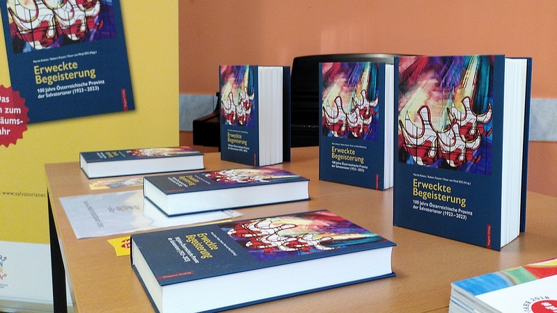 Buchpräsentation 'Erweckte Begeisterung' im Salvatorsaal in Kaisermühlen, Samstag, 13.4.2024 / Robert Passini