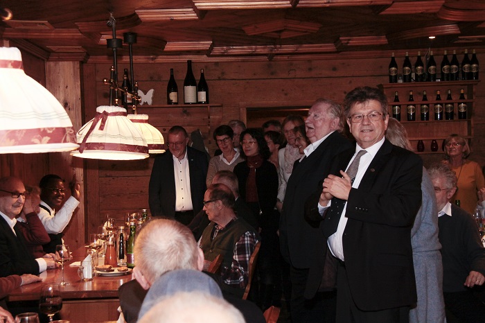 P. Erhard Rauchs Geburtstagsfeier zum 70er