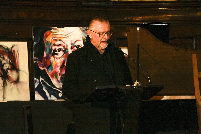 Provinzial P. Josef Wonisch / Manu Nitsch 5. Charity-Kunstauktion der Salvatorianer