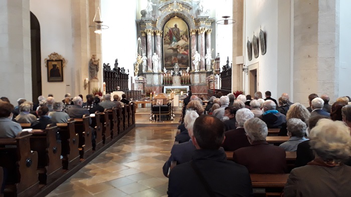Begräbnis von P. Markus Waibel am 26. August 2021 in Mistelbach