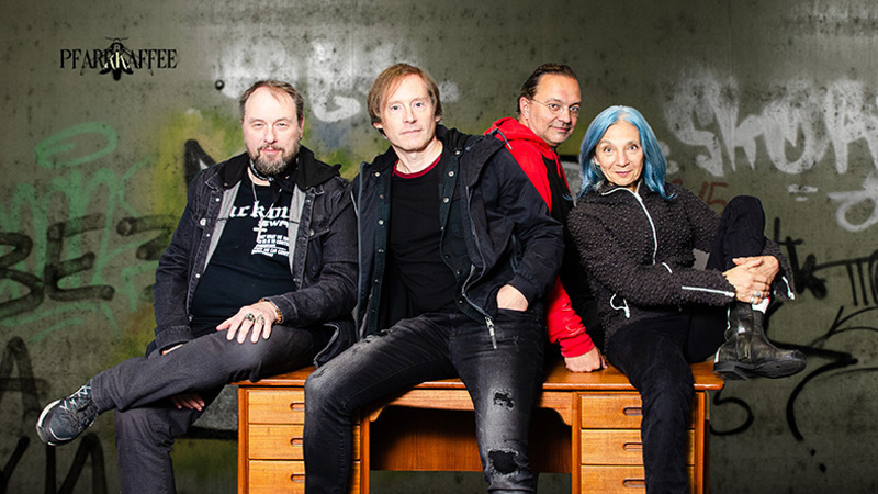 'Pfarrkaffee': Robert Sonnleitner, Werner Rabl, Yves Wagner und Eva Billisich