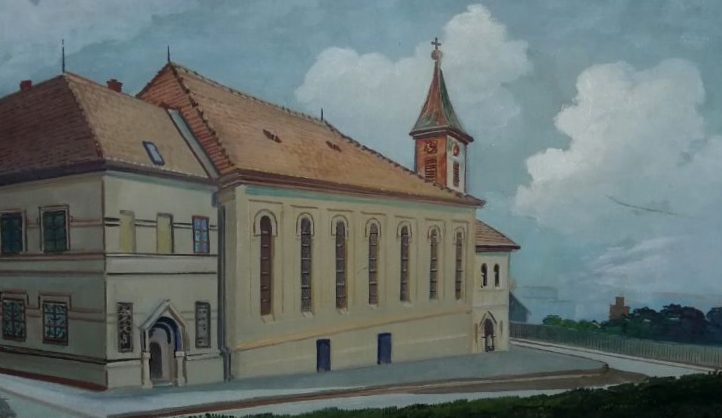 Ausschnitt eines Gemäldes aus dem Salvatorianerkolleg Wien X / Ausschnitt eines Gemäldes aus dem Salvatorianerkolleg Wien X, Foto: P. Peter van Meijl, 10/2022