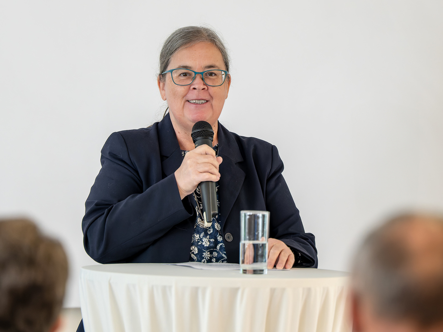Auch Provinzleiterin Sr. Patricia Erber SDS hieß die Gäste namens der Schwestern Salvatorianerinnen herzlich willkommen.