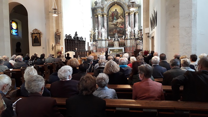 Begräbnis von P. Markus Waibel am 26. August 2021 in Mistelbach