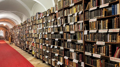 Jordan-Umfeld- sowie Haus-Bibliothek, Kolleg Wien, St. Michael, 2. Stock, 6.3.2025