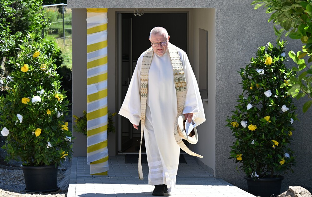P. Josef Wonisch, ehemaliger Provinzial, wirkt jetzt im neuen Kloster von Gurtweil.