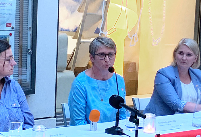 Am 2. September 2021 veranstaltete die Ordensinitiative 'ausserordentlich' eine Podiumsdiskussion zum Thema Obdachlosigkeit