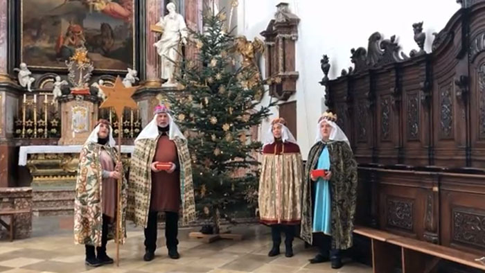 Die Sternsinger der Pfarre Mistelbach 2021
