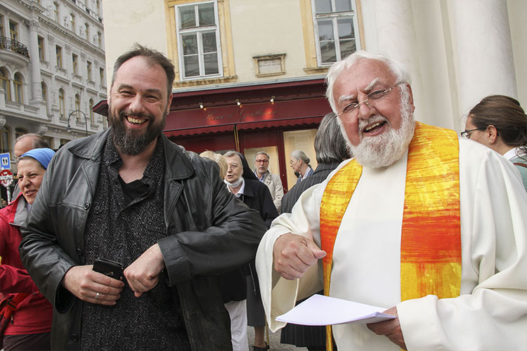 16. Juni 2020: 40-jähriges Priesterjubiläum von P. Josef Wonisch und P. Herbert Baumann / Manu Nitsch 16. Juni 2020: 40-jähriges Priesterjubiläum von P. Josef Wonisch und P. Herbert Baumann