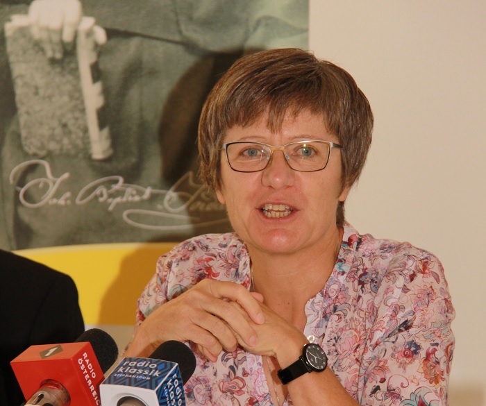 Sr. Brigitte Thalhammer / Manu Nitsch PG am 4. Sept. 2019 zum Thema Stipendium der Salvatorianischen Gemeinschaften