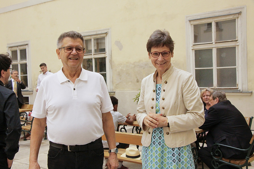 P. Erhard Rauch SDS und Sr. Christine Rod MC