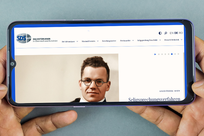 Neue Homepage der Salvatorianer